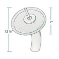 thumbnail image 3 of 604 Chrome Waterfall Faucet Bathroom Ensemble, 3 of 6