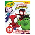 thumbnail image 3 of Crayola Spidey and His Amazing Friends Coloring Book with Stickers, 96 Pgs, Travel Activity, Arts & Crafts, Spiderman Gift for Kids, Ages 3+, 3 of 7
