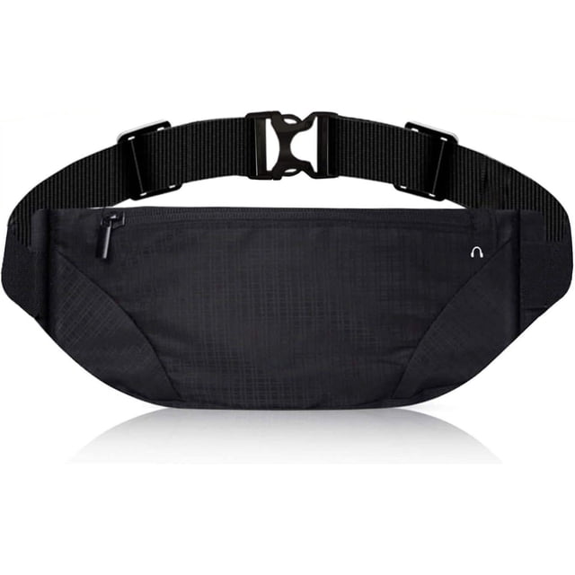 Riñonera para hombres y mujeres, cinturón para correr, riñonera, bolsa con correa ajustable para viajar, deportes al aire libre, maratón, gimnasio, senderismo informal, ciclismo, Ca