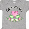 thumbnail image 4 of Inktastic Glamma's Girl Heart Flowers Girls Baby Bodysuit, 4 of 5