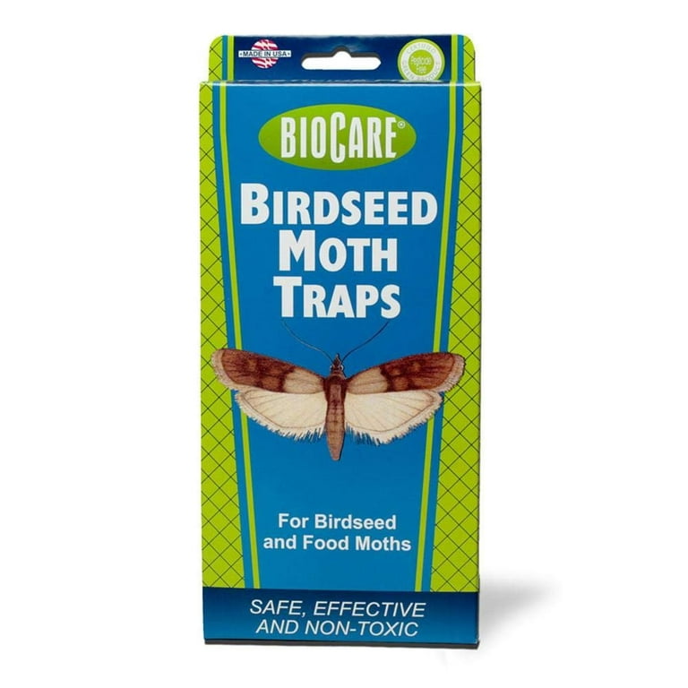 Pantry Moth Traps Indian Meal Moth Traps (12 pack ) Bird Seed Flour Moth  Traps