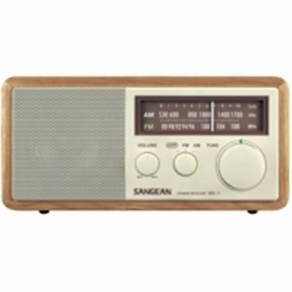 Sangean  Analog AM/FM Wooden Cabinet Table-Top Radio