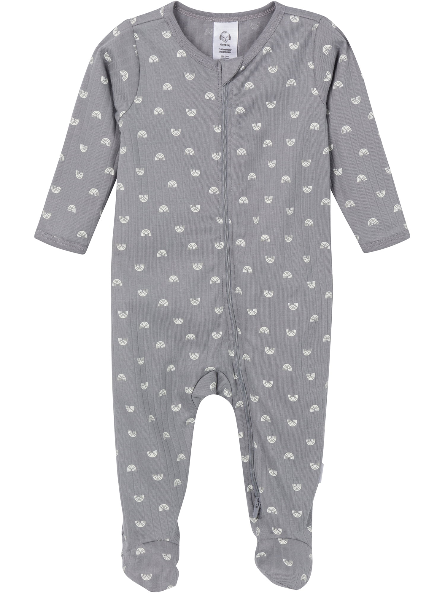 Gerber Gender Neutral Sleep ´N Play Footed Pajamas, 2-Pack, Sizes Preemie - 6/9 Months