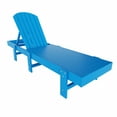 thumbnail image 4 of WestinTrends Classic Adirondack Poly Reclining Chaise Lounge,Pacific Blue, 4 of 5