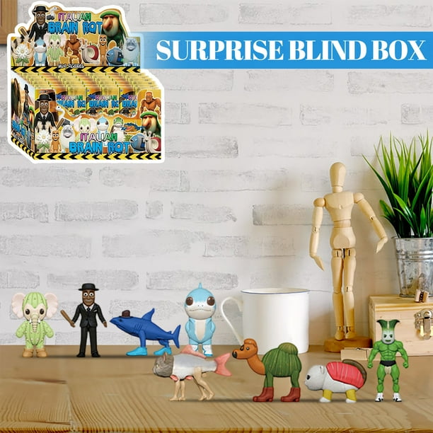 Italian Brainrot Toys Blind Box Tung Tung Tung Sahur Collectible