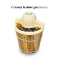 thumbnail image 3 of Elite Cuisine EIM495 4Qt. Old Fashioned Pine Bucket Electric Ice Cream Maker, 3 of 4