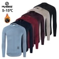 thumbnail image 2 of YKYW Chaqueta polar térmica de manga larga para hombre, para otoño e invierno, para ciclismo de montaña, camisetas de ciclismo, ropa para exteriores, abrigo, 2 of 5
