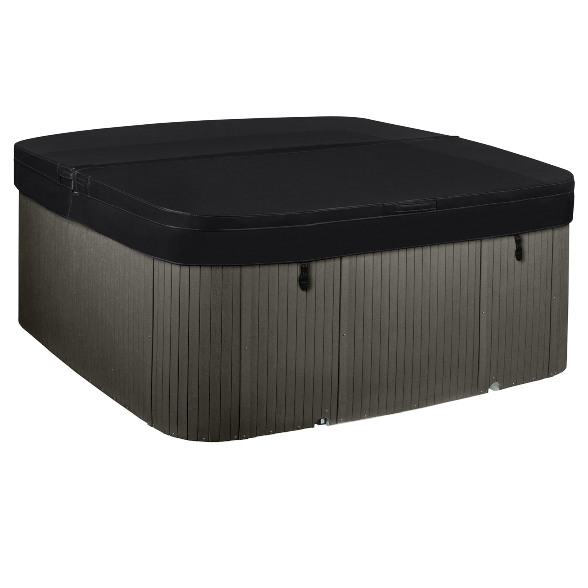 Lifesmart LS450DX, 7-Person, 22-Jet, Plug and Play Spa, Arctic White/Coastal Gray