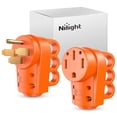 thumbnail image 1 of Juego de enchufes RV Nilight 50A 14-50P y receptáculo 14-50R, 1 of 9