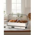 thumbnail image 7 of Lumiparty Electric Chafing Dishes Buffet Set with Temperature Control, 2 x 4.5QT Half-Size Rectangular Roll Top Stainless Steel Food Servers and Warmers for Catering Wedding, 7 of 7