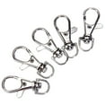 thumbnail image 7 of 5x Metal Lobster Clasps Swivel Snap Hooks for Keyring Small Dog Leash etc, 7 of 7