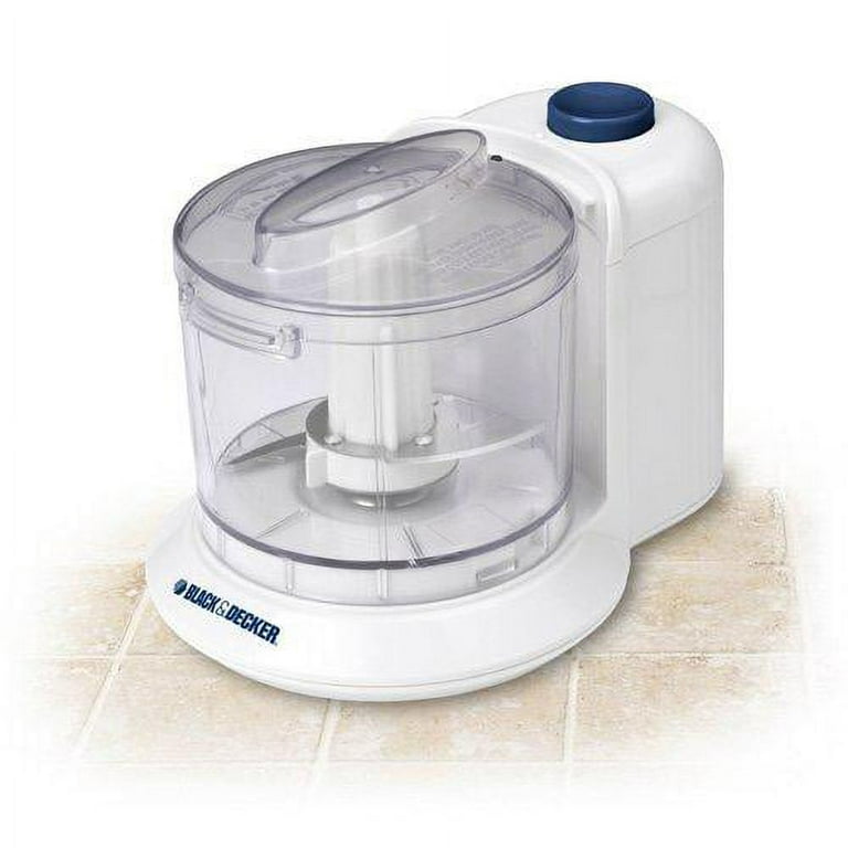 Black+Decker HC150B 1.5-Cup One-Touch Electric Food Chopper,  Capacity & 32oz Citrus Juicer, White, CJ650W,Small: Home & Kitchen