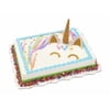 Bright Unicorn Sheet Cake