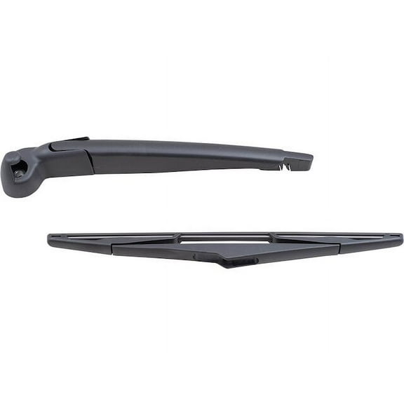 Windshield Wiper Arm and Blade Kit - Compatible with 2007 - 2017 Jeep Wrangler 2008 2009 2010 2011 2012 2013 2014 2015 2016