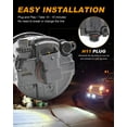 thumbnail image 3 of Pair Fog Lights Lamp Left & Right Side Fit Toyota RAV4 Camry Yaris Lexus LX570, 3 of 10