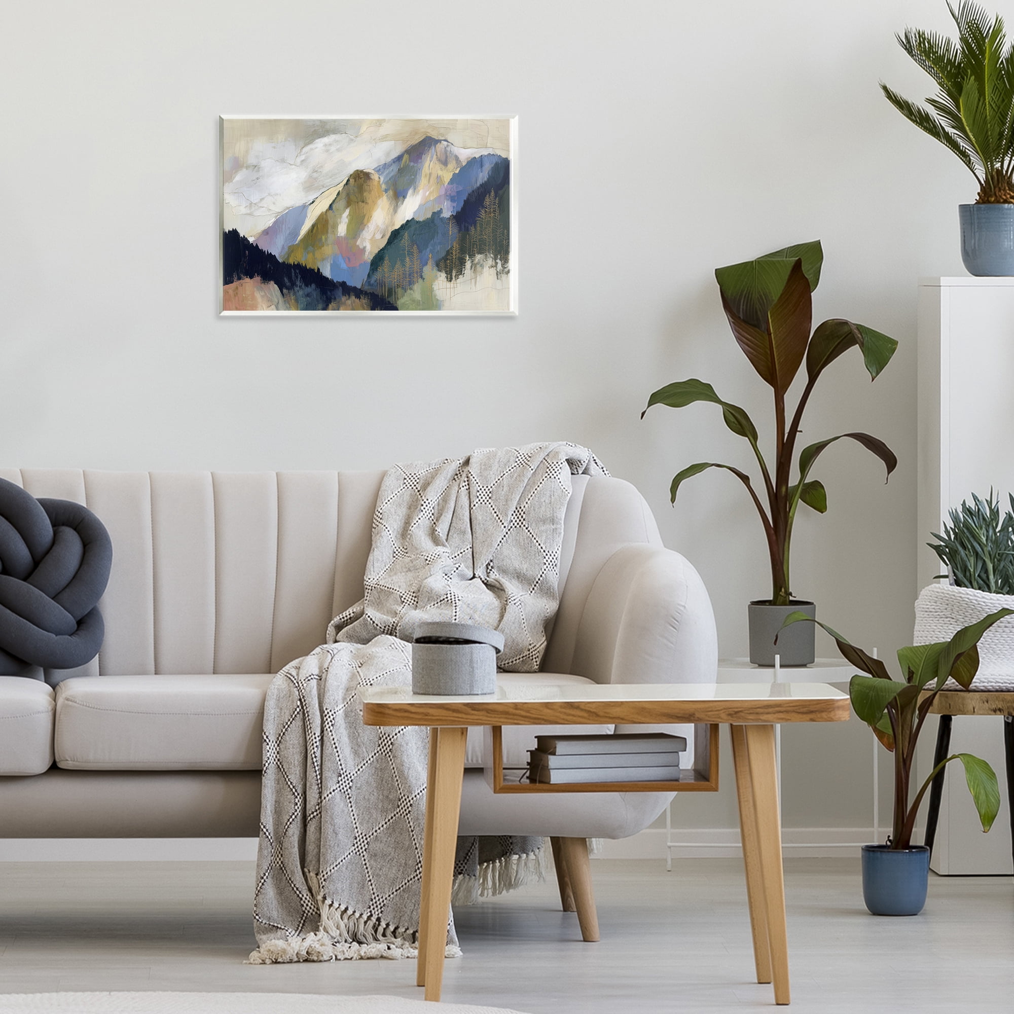 Stupell Industries Mountain Forest Landscape Wall Plaque Art, design by Chromatic Storm Studio