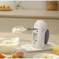 thumbnail image 3 of Max Life 3.2 Quarts Stand Mixer - 5-Speed Electric Powerful Stand Mixer, White, with Stainless Steel Bowl, Dough Hooks, Beaters,, 3 of 9