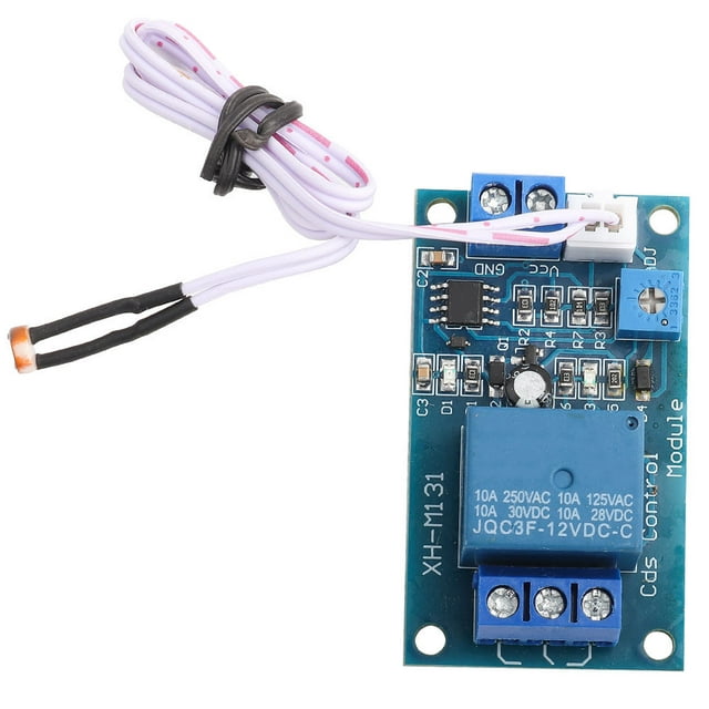 Bestep Xh M131 Xh M131 Module de Résistance Photosensible Relais de Commande de la Lumière Résistance Photosensible 12V avant Xh M131 Module de Résistance Photosensible Relais de Commande de la Lumière