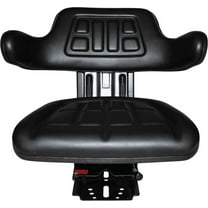 Black Trac Seats Tractor Suspension Seat Fits Ford / New Holland 5100