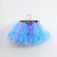 thumbnail image 2 of Zshosam Girls Tutu Tutu for Toddler Girls Kids Layers Princess Skort up Soft Puffy Tulle Birthday Dance Skirt Size 8T 10T,(Sky Blue 8-10 Years), 2 of 4
