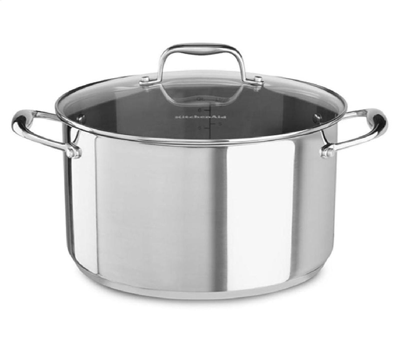 KitchenAid KCS60LCLS Polished Stainless Steel 6 Quart Low Casserole