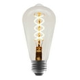 thumbnail image 2 of Better Homes & Gardens ST19 LED Vintage Light Bulb, 40W Warm White Spiral Filament, E26, Dim - 2 Pk, 2 of 11