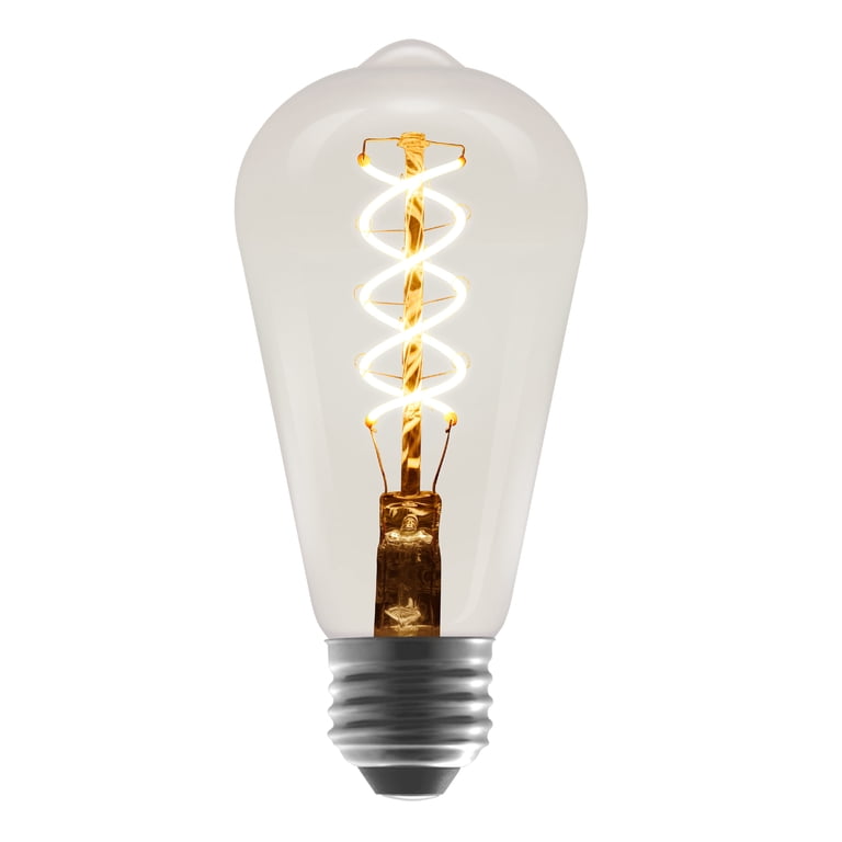 Better Homes & Gardens ST19 Vintage LED Bulb, 40W Eq., 2-Pack photo 2