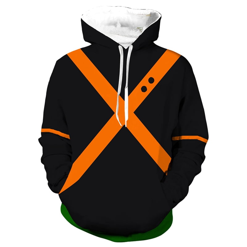 My Hero Academia Hoodie Sweater Hooded Sweatshirt Zipper Coat Cosplay Costume My Hero Academia Hoodie Sweater Hooded Sweatshirt Zipper Coat Cosplay Costume