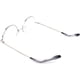 thumbnail image 3 of Retenedor de manga de puntas de sien para anteojos de silicona suave, retenedores de anteojos cómodos elásticos antideslizantes para gafas de sol, anteojos de lectura, 5 pares, transparente, 3 of 6