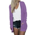 thumbnail image 5 of Posijego Women's Lightweight Cardigans Long Sleeve Open Front Casual Fall Cardigan Outwear with Pockets, 5 of 7