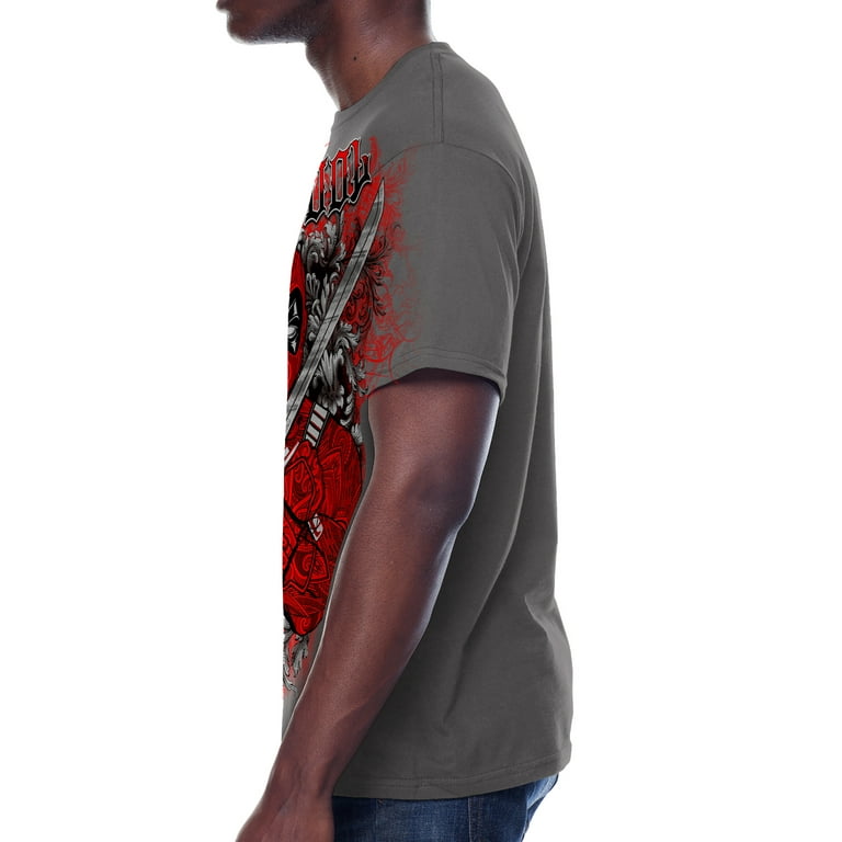 Deadpool Mens Graphic Short Sleeve Tee, Sizes XS-3XL Deadpool Mens Graphic Short Sleeve Tee, Sizes XS-3XL