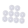 thumbnail image 4 of DYNWAVECA 10Pcs Fishing Line Coil Bobbin Thread Bobbins Empty Wire Spools Fishing Spools for Organizing Lines Beading Wire L, 4 of 10