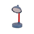 thumbnail image 2 of Desk Lamp, Rechargeable LED Reading Lamp, Foldable Clip On Desk Light with 3 Color Temperatures Stepless Dimming Eye Protection, Dark Blue, 2 of 7