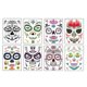 thumbnail image 2 of 1 pieza pegatinas de maquillaje de Halloween pegatinas temporales de Halloween, 2 of 4