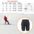 thumbnail image 4 of Padded Goalkeeper Shorts, Goalkeeper Uniforms Soccer EVA Thick Sponge Protective Shorts Training Equipment Protection Shorts In Soccer, 4 of 5
