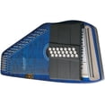 thumbnail image 2 of Oscar Schmidt 21 Chord Autoharp - Quilt Trans Blue - OS21CQTBL, 2 of 2