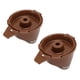 thumbnail image 5 of Cesta Para Preparar Café, Liviana, 2 Piezas, Canasta Para Preparar Café Molido De Una Sola Porción, PP, Fácil Limpieza Profesional Para 49974 49975 49976 Para 49979 49947 49940, 5 of 7