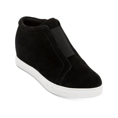 

Aqua College Womens Glady Suede Casual and Fashion Sneakers Black 7 Medium (B M)