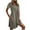 Gray2, variant on Diufon Womens Summer Dresses Casual Short Sleeve Crewneck Nightgowns Beach Vacation Pleated Dress with Pockets