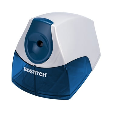Stanley Bostitch Compact Desktop Electric Pencil Sharpener, Blue, 1-Count