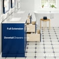 thumbnail image 5 of Eviva Epic Transitional Blue Bathroom Vanity, 5 of 7