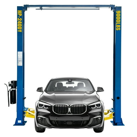 HPDAVV 220V Two Post Car Lift 9 000 LBS Overhead Heavy Duty 2 Posts w/ 36 Months Parts Replacement