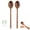 Brown*2, variant on Maple Wooden Spoons, Maple Wooden Spoons for Cooking, Comfort Grip Wooden Mixing Spoon, Long Handle Reusable, For Mixing Serving and Nonstick Pots
