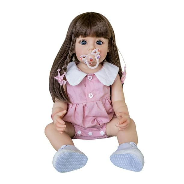 Pwtool Realistic Newborn Baby Dolls Silicone Baby Doll For 5 Year Old