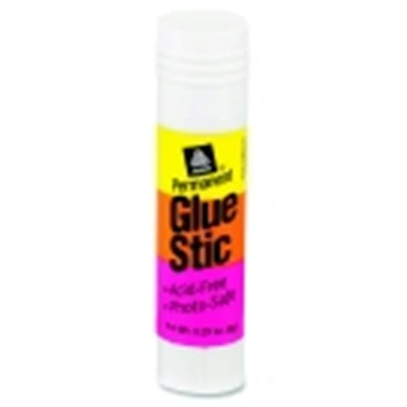 Glue Stick Photo Safe Avery Acid-Free Non-Toxic Photo-Safe Permanent Retractable Washable Glue Stick With Click Seal Cap, Pack - 12 ()