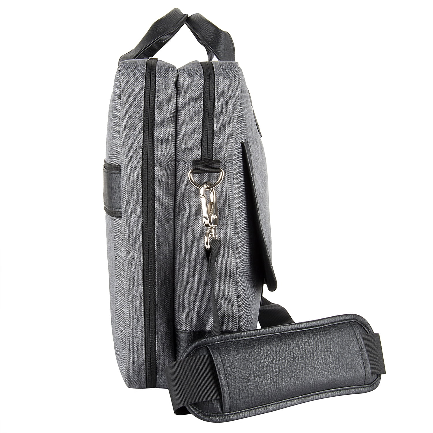 VANGODDY Chrono 13–14″ Professional Laptop Messenger Bag – Formal Briefcase Style, Padded Compartments, for Acer, Asus, Dell, MacBook, Surface & More