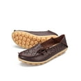 thumbnail image 3 of Difumos Women Comfort Flat Flats Casual Boat Shoes Work Hollow Out Nonslip, 3 of 9
