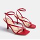 thumbnail image 5 of Sandalia DREAM PAIRS Sylvestra Roja Talle 8.5 para Mujer con Tacones de Tiras, 5 of 8