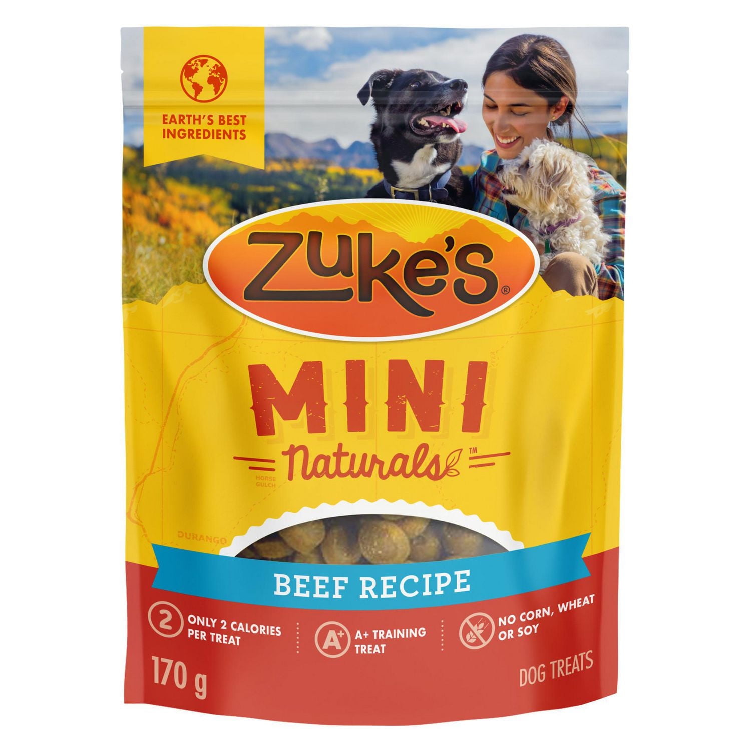 Zuke's Mini Naturals Tender Bites Beef Recipe, Dog Treats