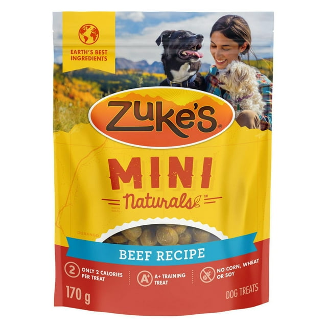 Zuke's Mini Naturals Tender Bites Beef Recipe, Dog Treats